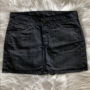 NWOT. Lucky Brand Denim Mini Skirt.